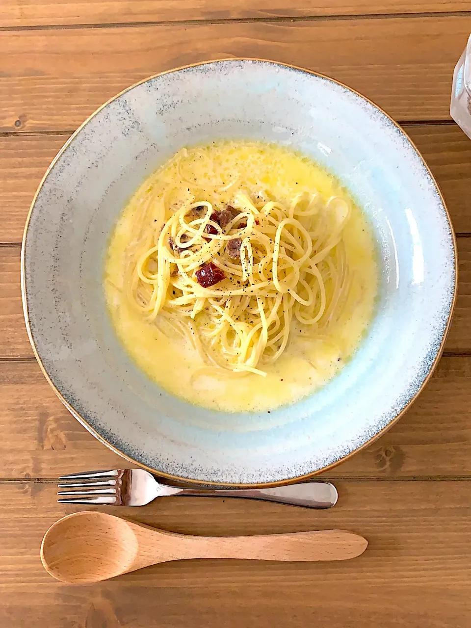 アンチョビのクリームパスタ|mi♡さん