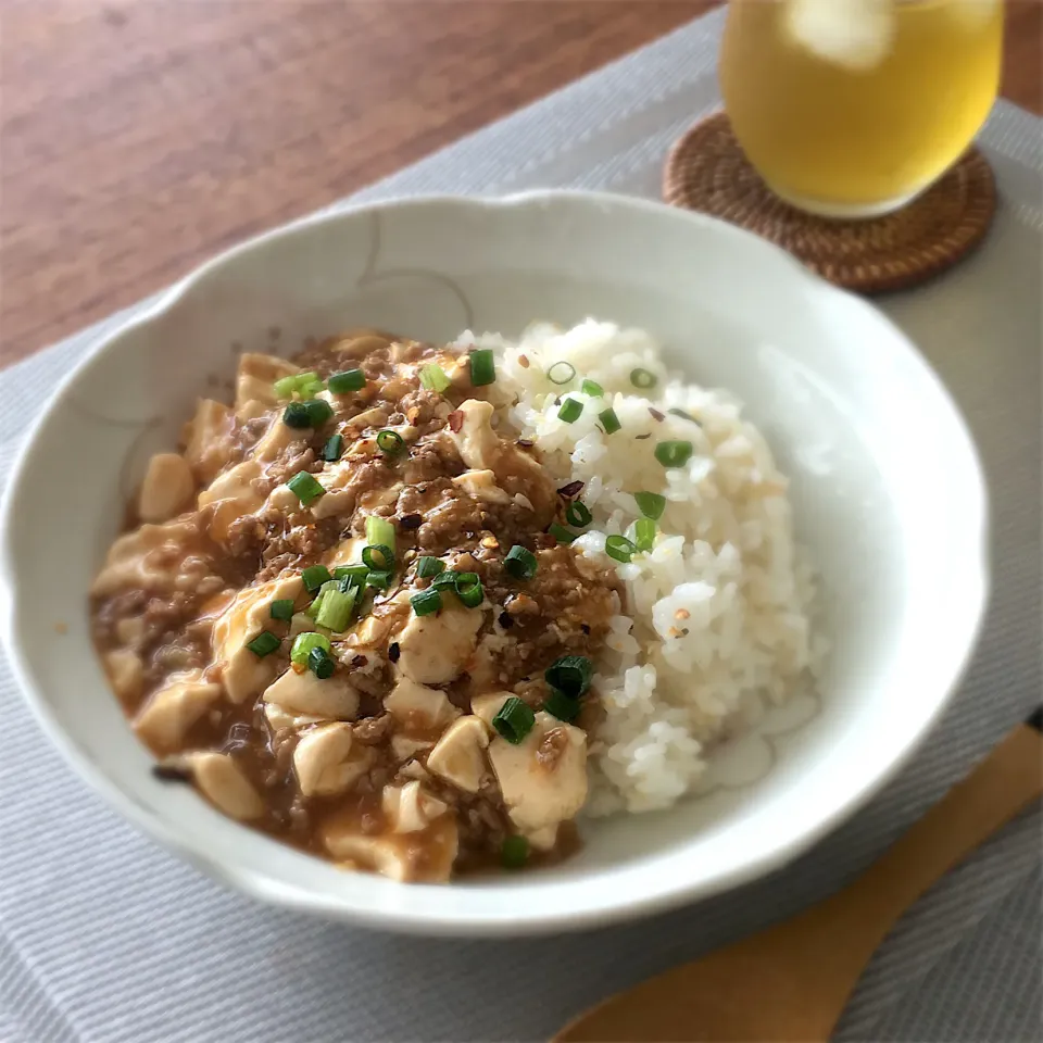 麻婆豆腐丼|𓇼 Ⓢ Ⓗ Ⓘ Ⓝ Ⓞ Ⓑ Ⓤ 𓇼さん