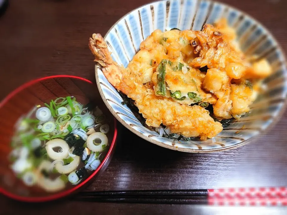 Snapdishの料理写真:★実家ごはん　其の弐
☆天丼|☆Chieco☆さん