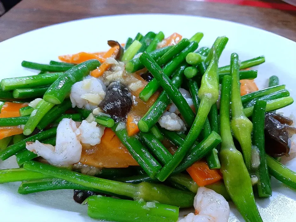 Leek with prawn @ 919 Cafe|Grace Leeさん
