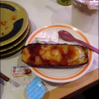 Snapdishの料理写真:はまの回転寿司最後のデザート|みーちゃんさん