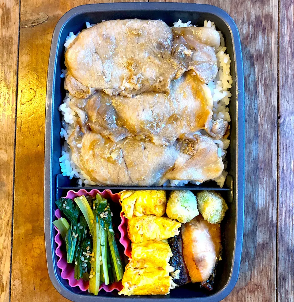 生姜焼き弁当|ちあきさん