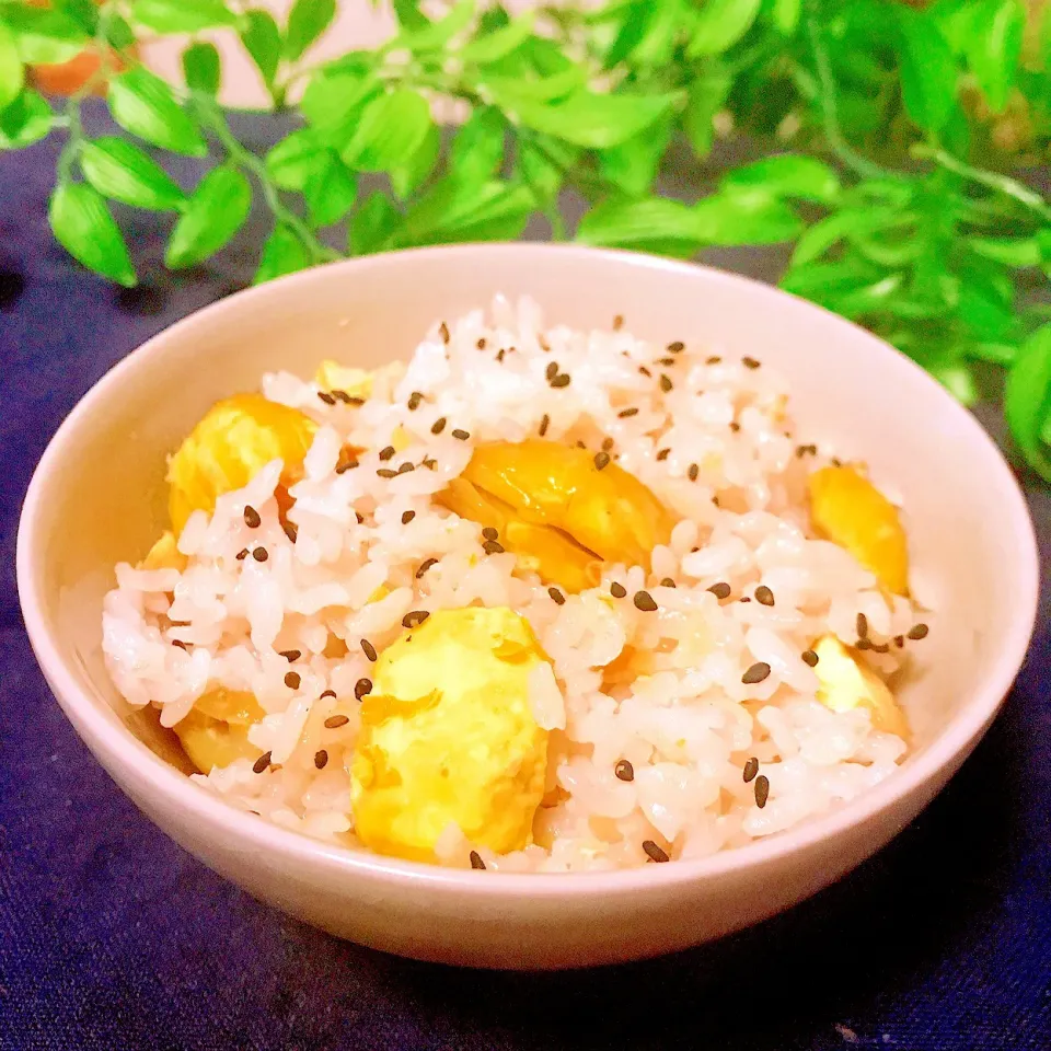 栗が🌾秋を運んできてくれた😋　　　　🍚栗ご飯|Sの食卓さん