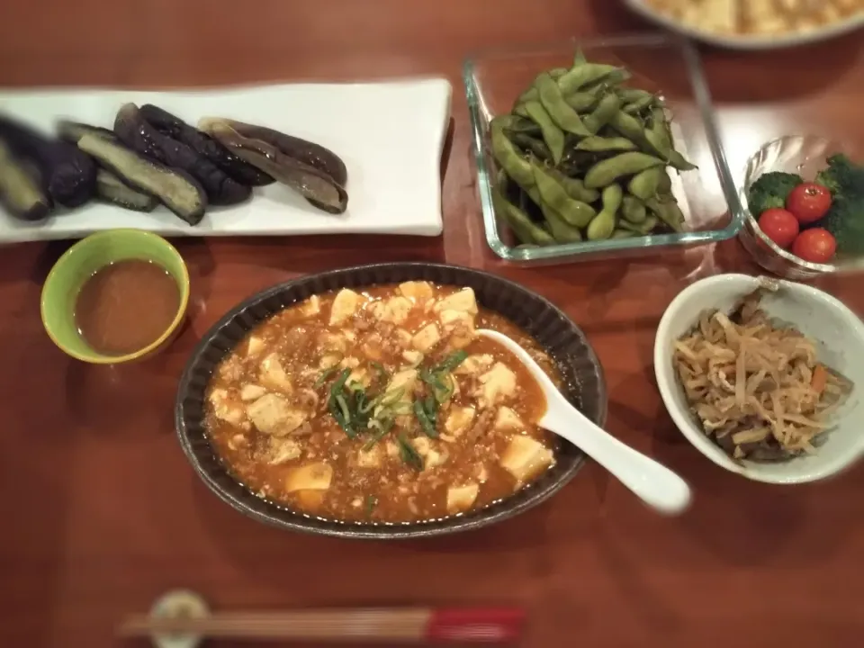 Snapdishの料理写真:本格麻婆豆腐！
一瞬でなくなった～|saosaoさん