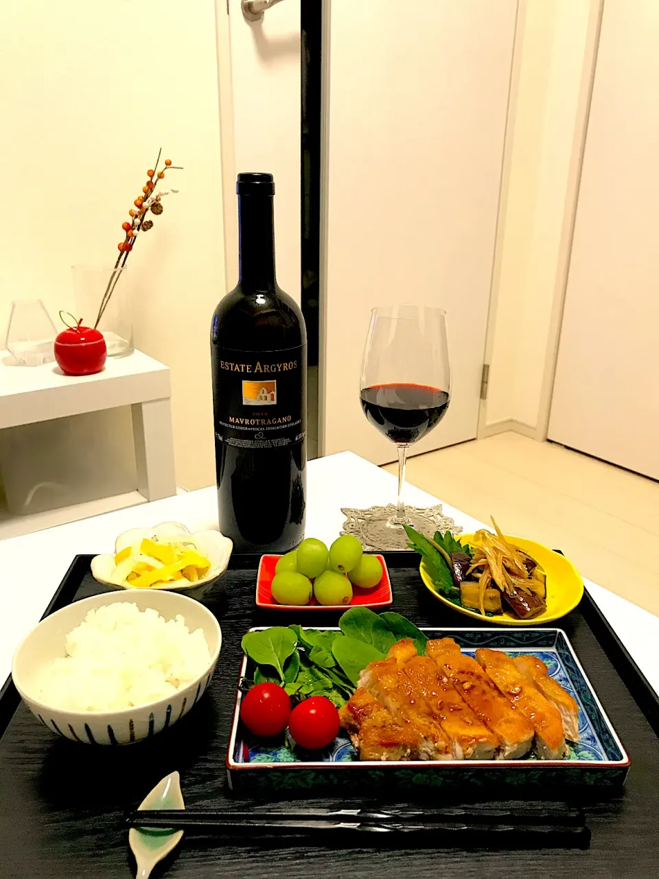 ギリシャワインに合わせてポークソテー🍷|maoさん