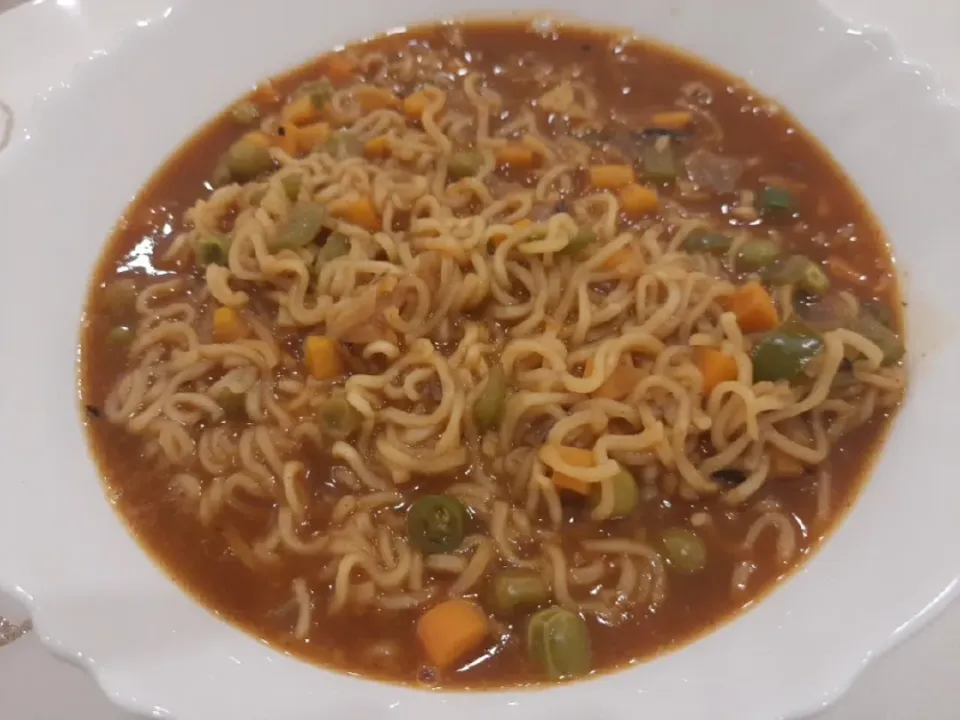 hot and sour Maggie soup!|namさん