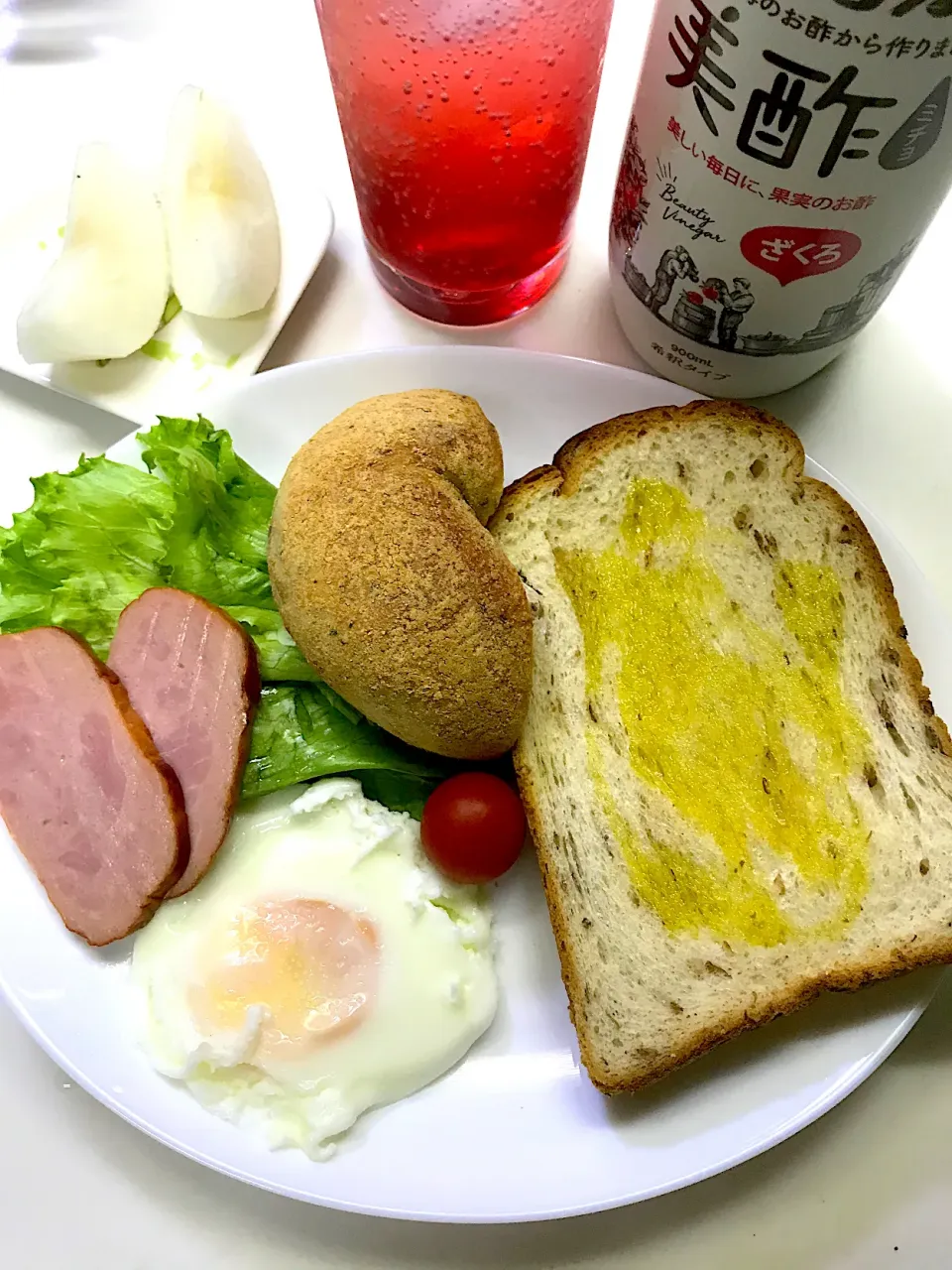 Snapdishの料理写真:#朝ごパン|Sumie Matushitaさん