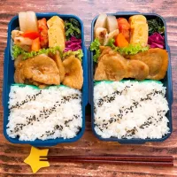 生姜焼き弁当|いとはんさん