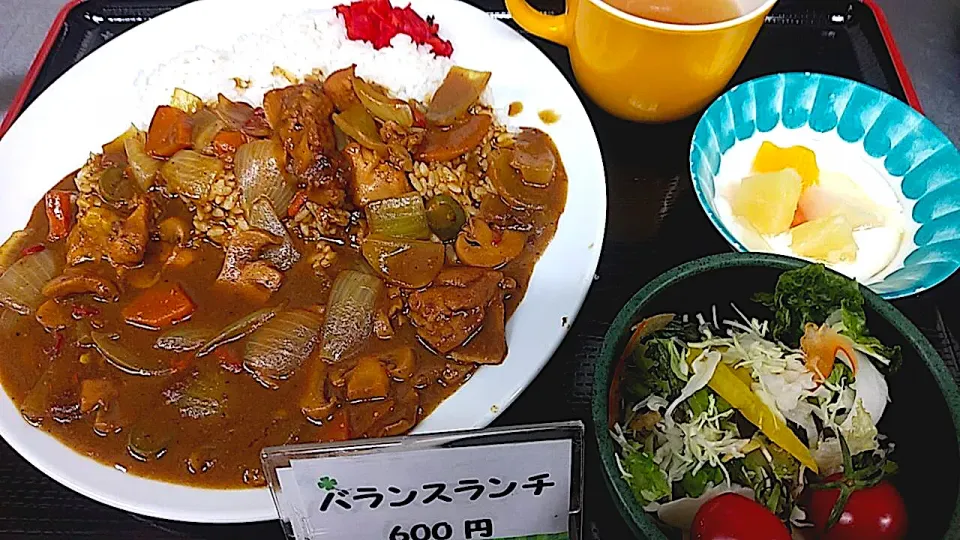 辛口チキンカレー・サラダセット|nyama1さん