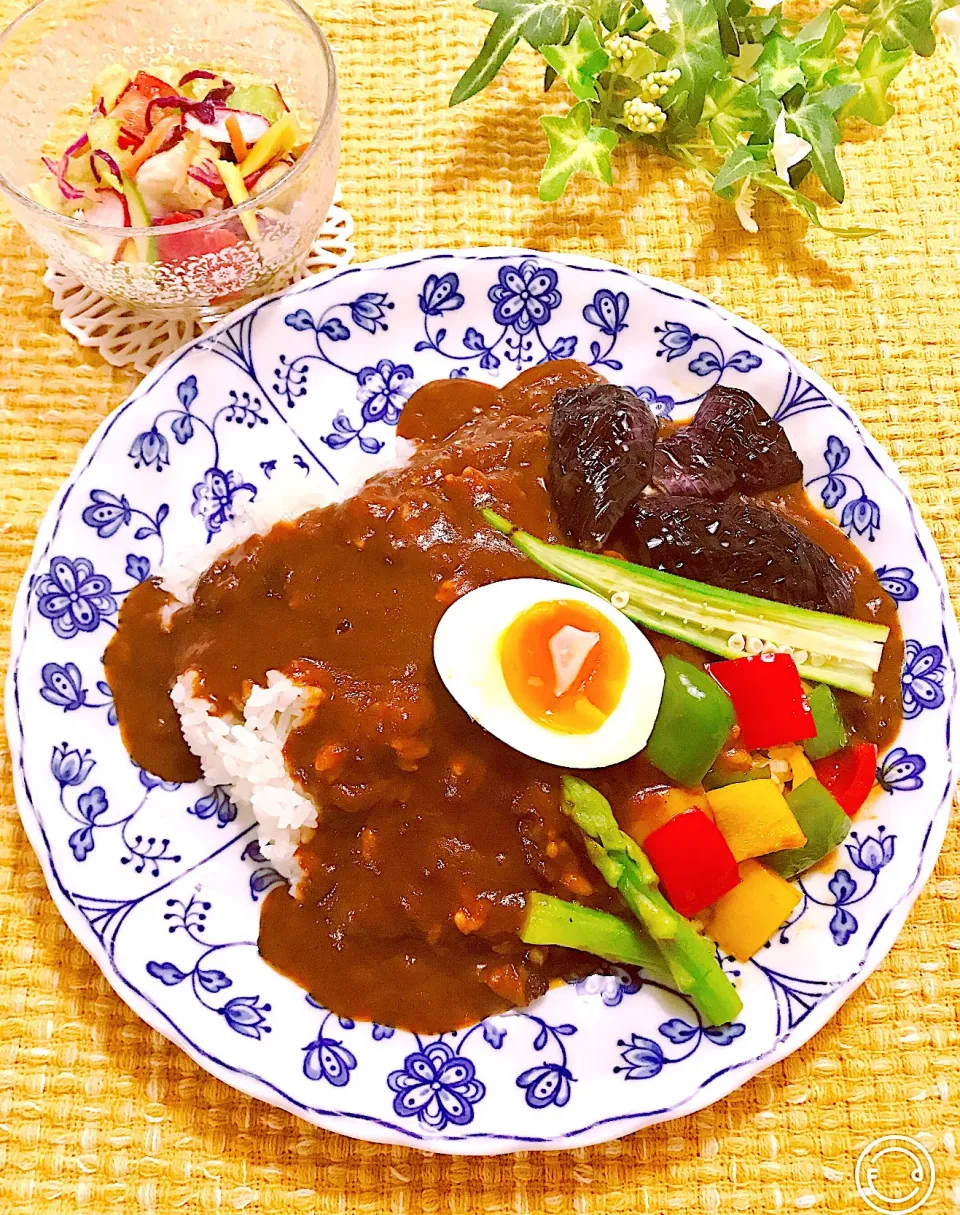 《私のお家ランチ》レトルトカレー🍛|ちゃべさん