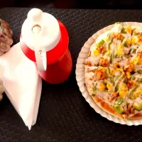 Paneer Capsicum Pizza|Tonyさん