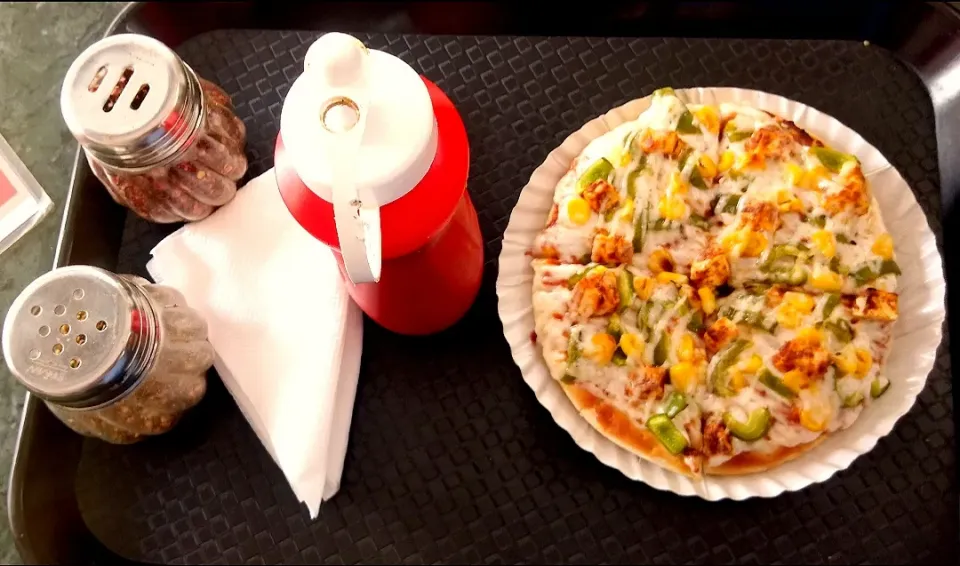 Paneer Capsicum Pizza|Tonyさん