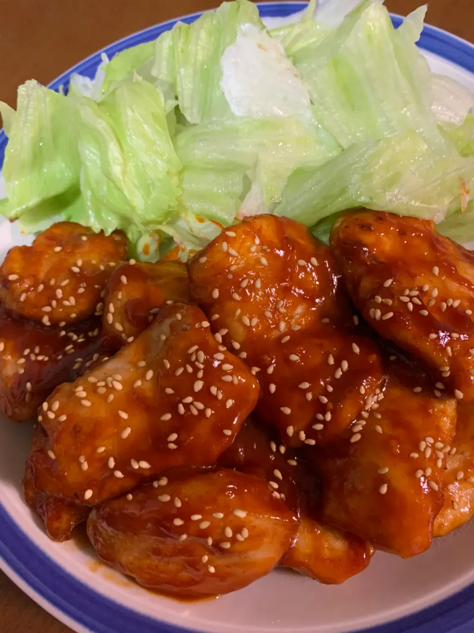 ヤンニョムチキンです。|レモンさん