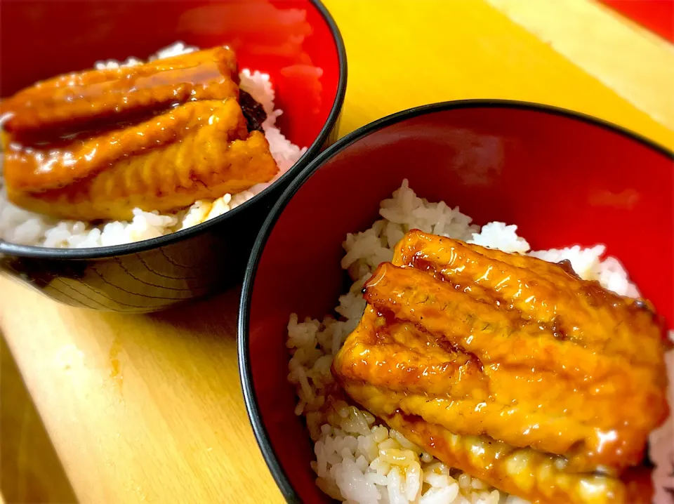 Snapdishの料理写真:地元湖産のうな丼❤️|桃実さん