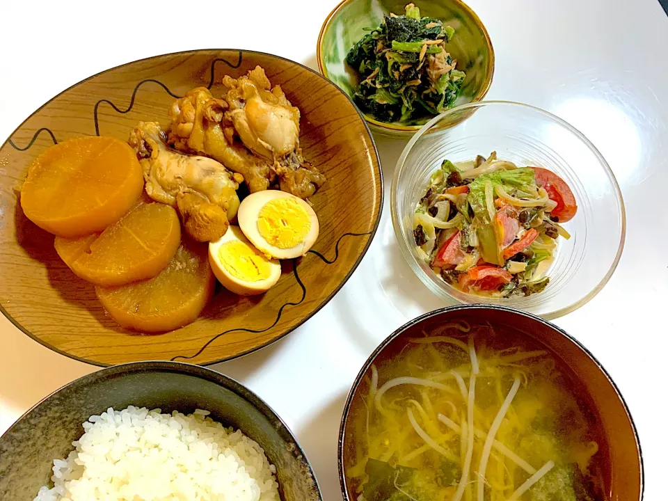 鶏大根たまごのさっぱり煮|ゆりえさん