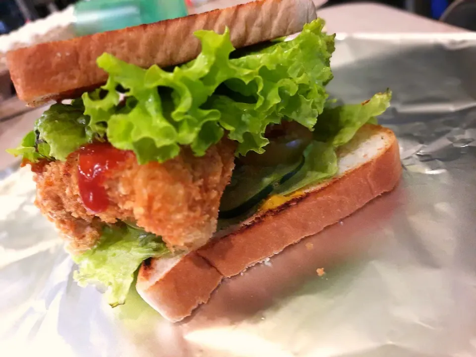 chicken Fillet Sandwich Salad|i am SALAD MANさん