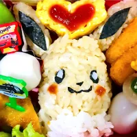 Snapdishの料理写真:ピチュー　キャラ弁|chocolaさん