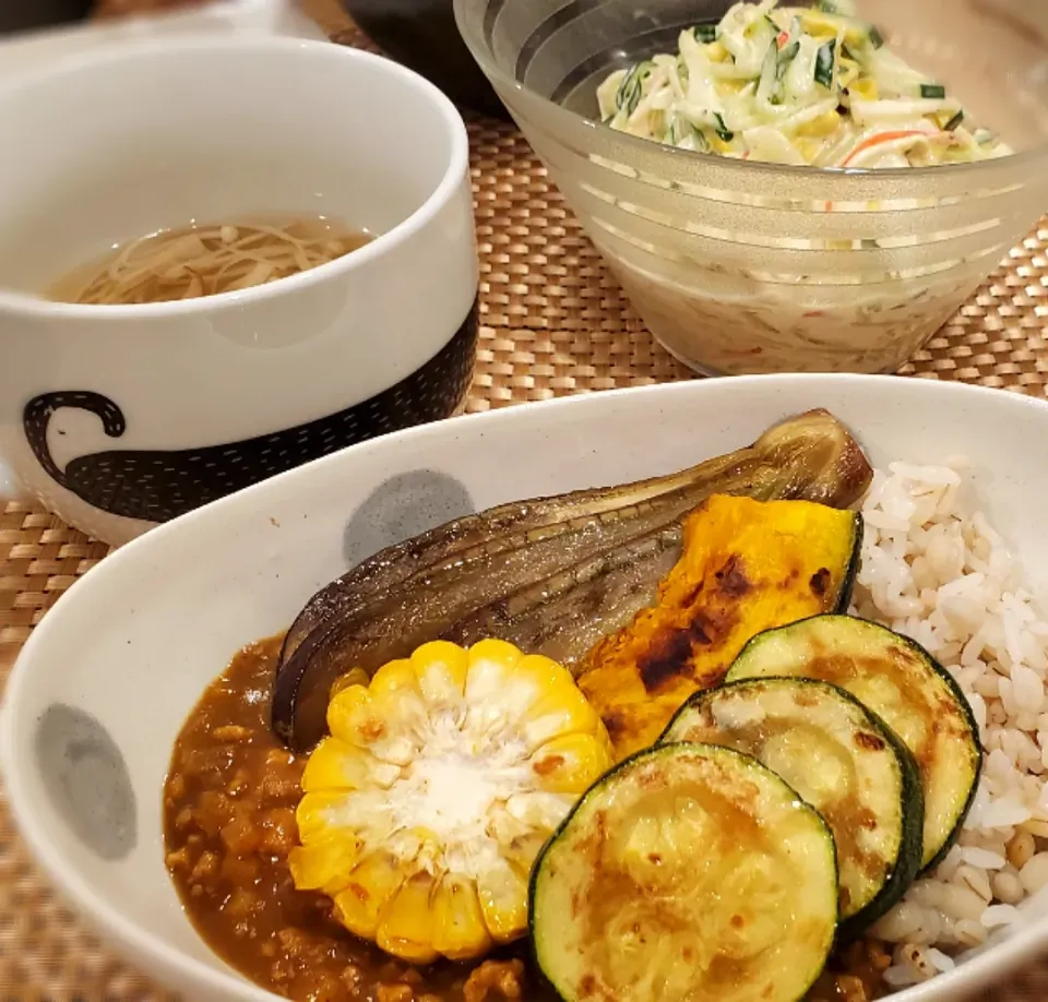 夏野菜カレー|わかぬごはんさん