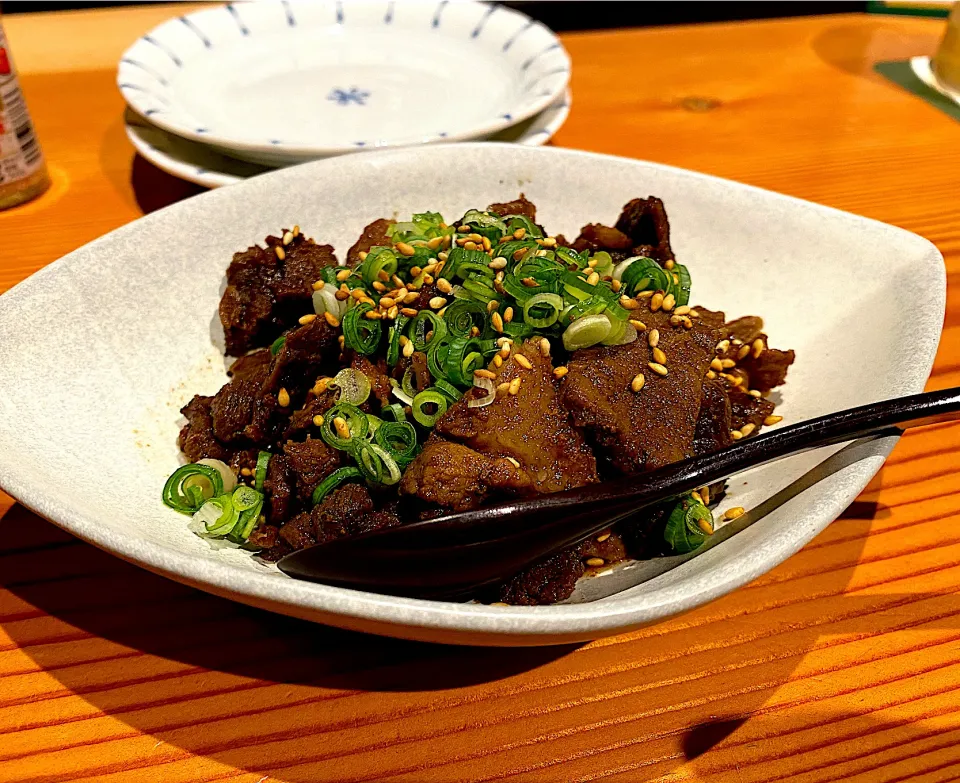 猪肉と鹿肉の煮込み|あつさん