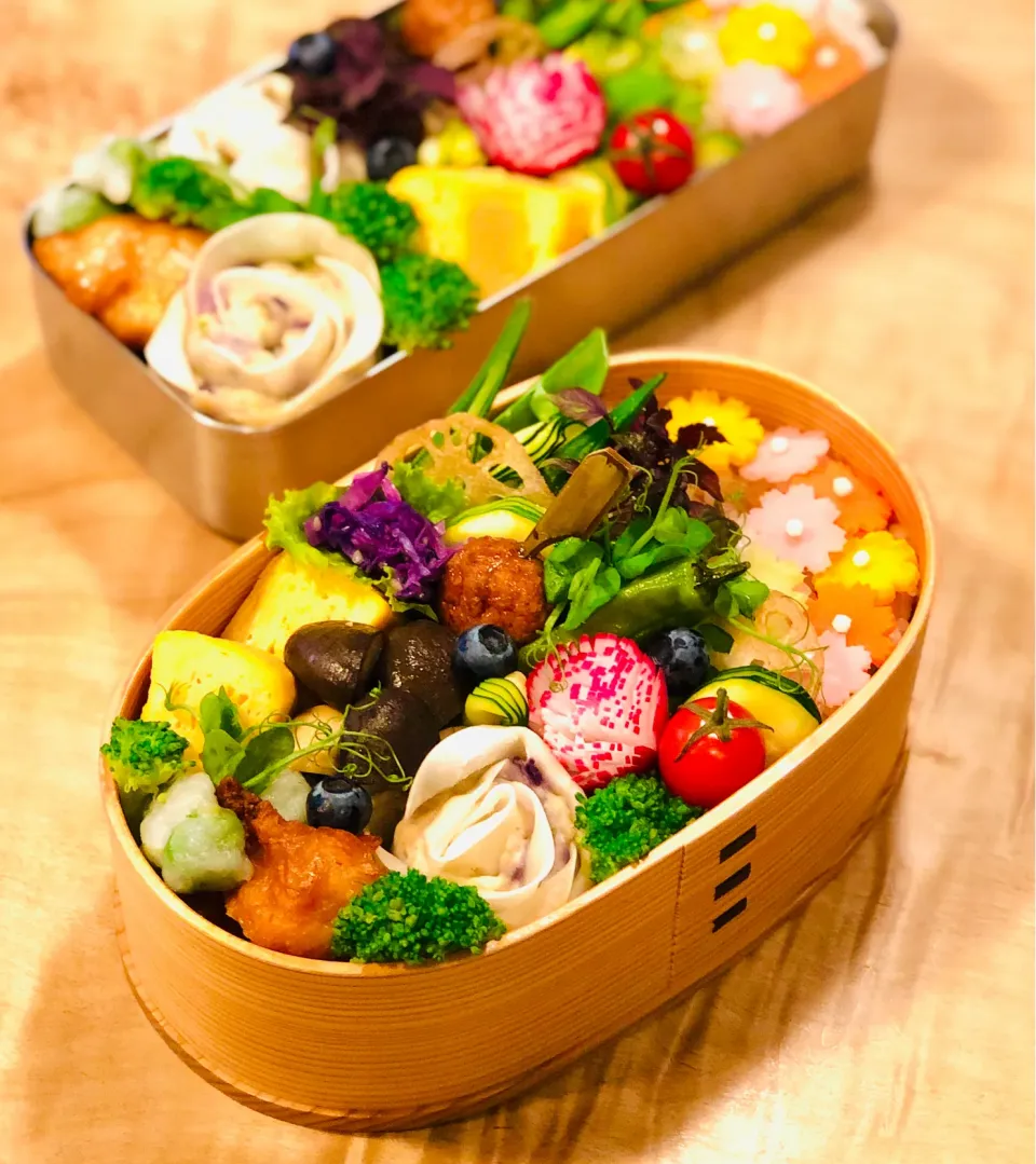 薔薇餃子弁当|1480_kojiさん