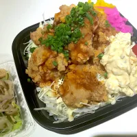 Snapdishの料理写真:甘酢あんかけ丼|まろももかさん