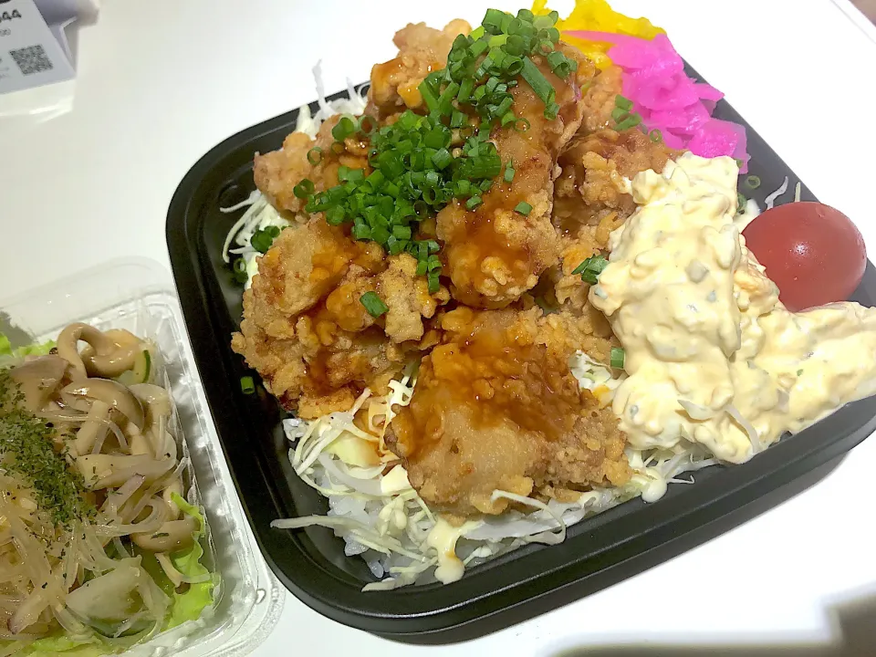 Snapdishの料理写真:甘酢あんかけ丼|まろももかさん