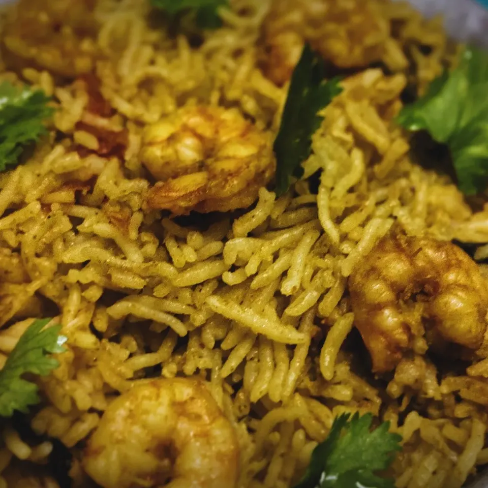 Prawn Biriyani|Ranjni Thangaduraiさん