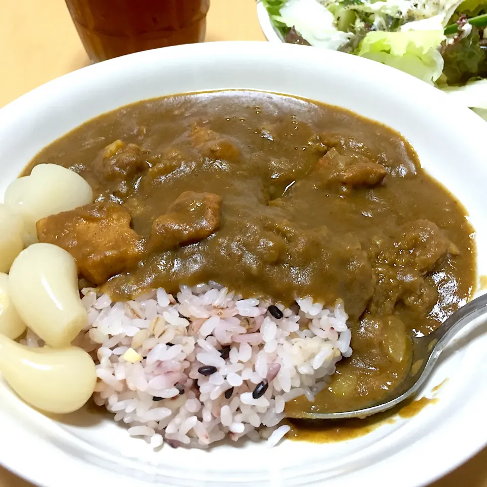 単身赴任中の男飯(作り置きのカレー)|おおもりの星さん