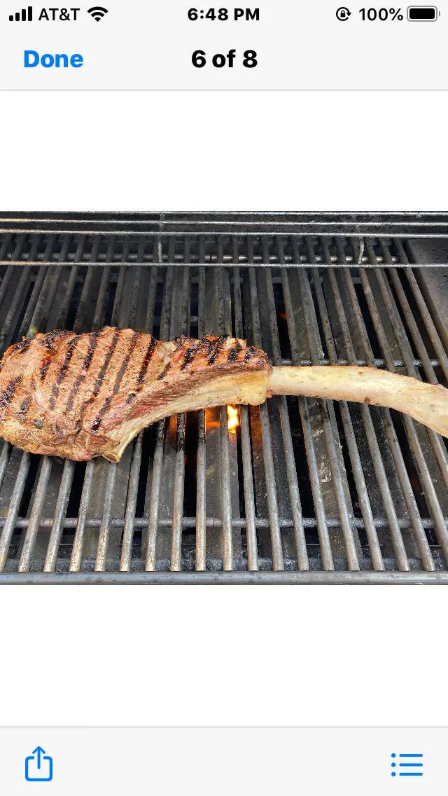 Grilled Ribeye Tomahawk|Christine pavelkaさん