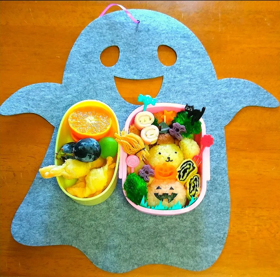 遠足ハロウィン弁当🎃|とししいたけさん