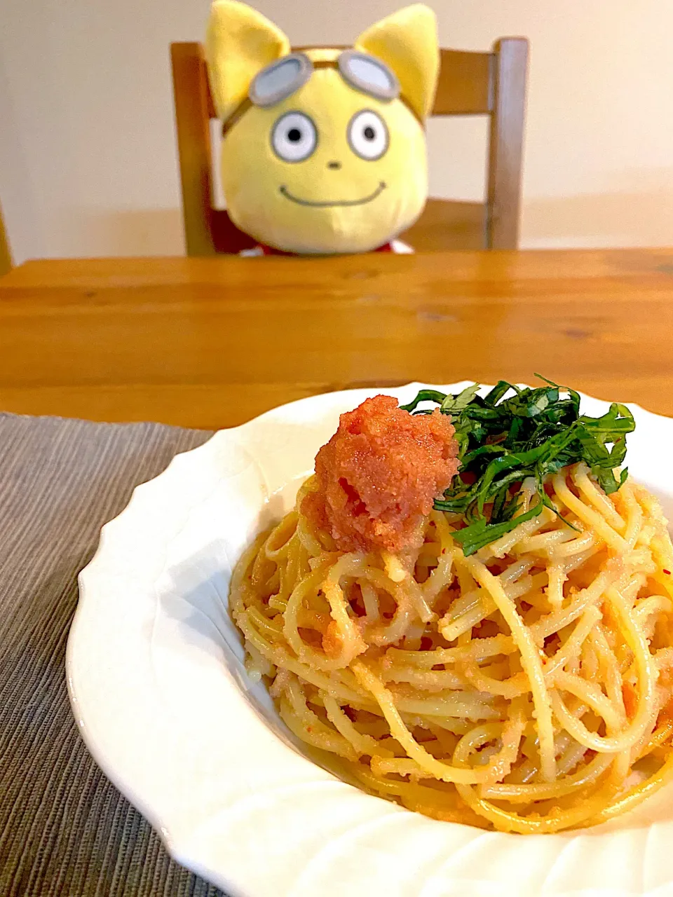 自家製大葉の明太子パスタ|はるたそさん