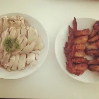 White Chicken Legs VS Brown Chicken Wings|デビッドさん