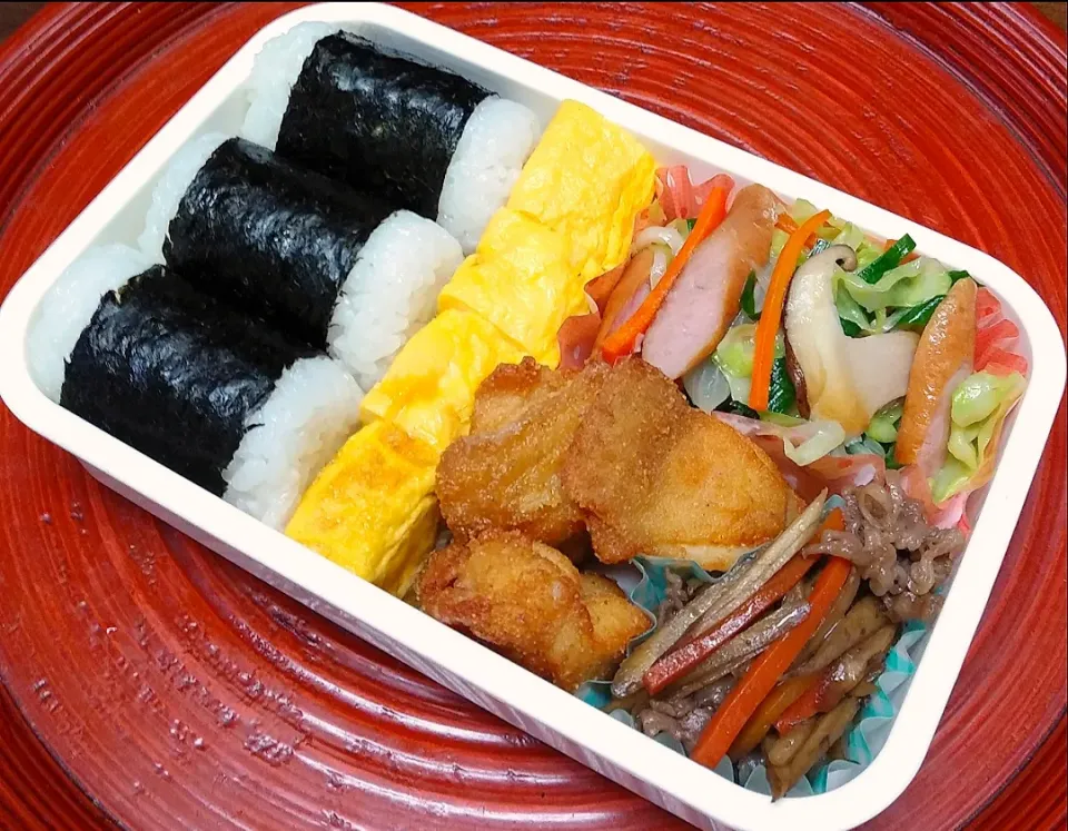 Snapdishの料理写真:お弁当 57|あらいぐまのしっぽさん