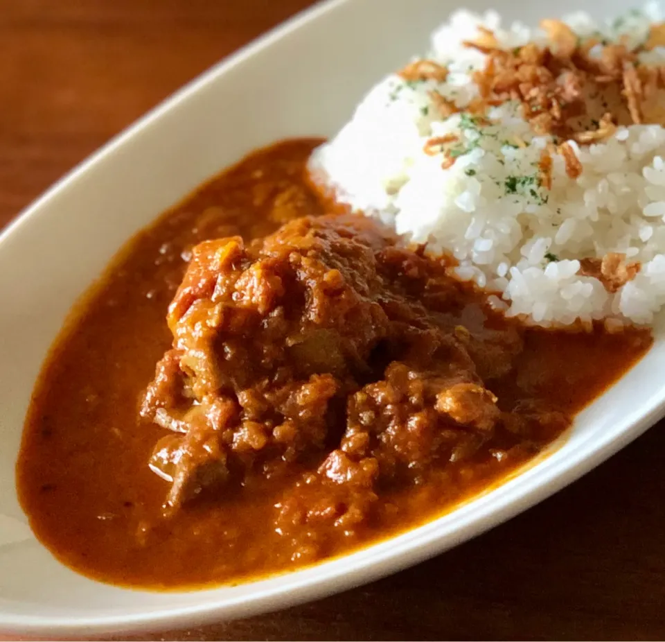 大岩食堂チキンカレー　　　　　　　　　Spice chicken curry|マユマユさん