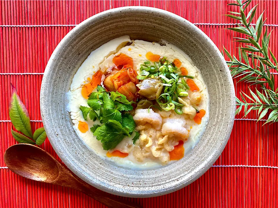 とんちんさんの料理 とんちんの料理 シェントウジャン「鹹豆醬」台湾の朝ごはん|あいさん