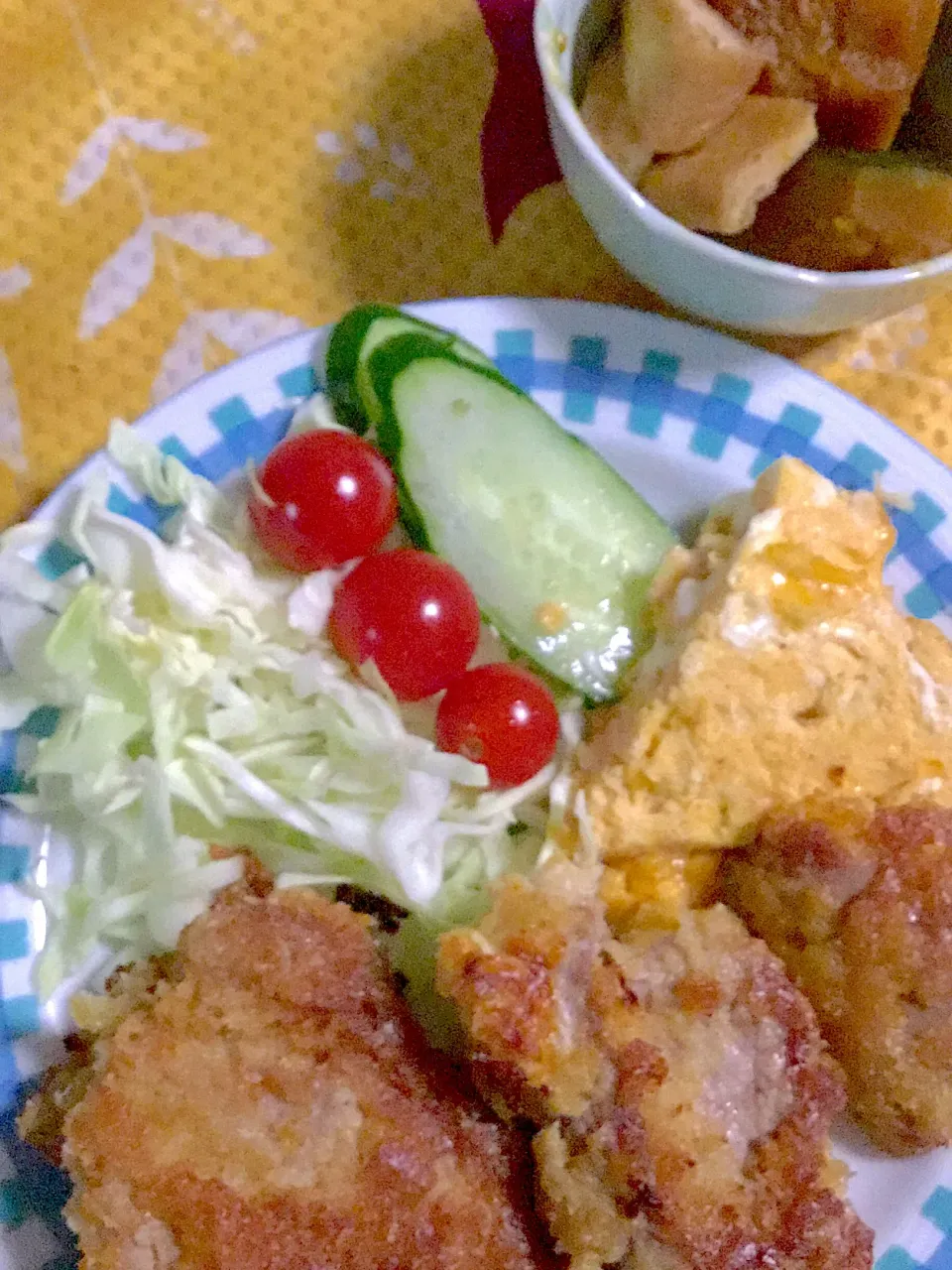 豚ヒレ肉のパン粉焼き　南瓜煮|掛谷節子さん