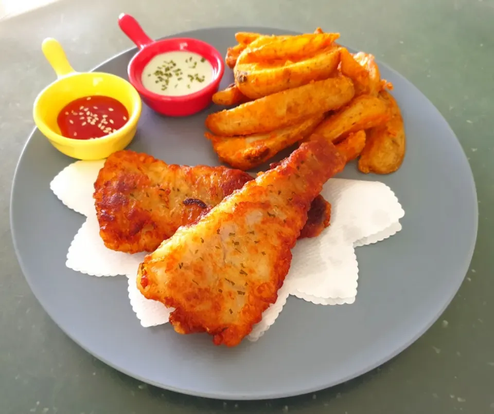 envymaqueen's dish Fish n Chips|envymaqueenさん