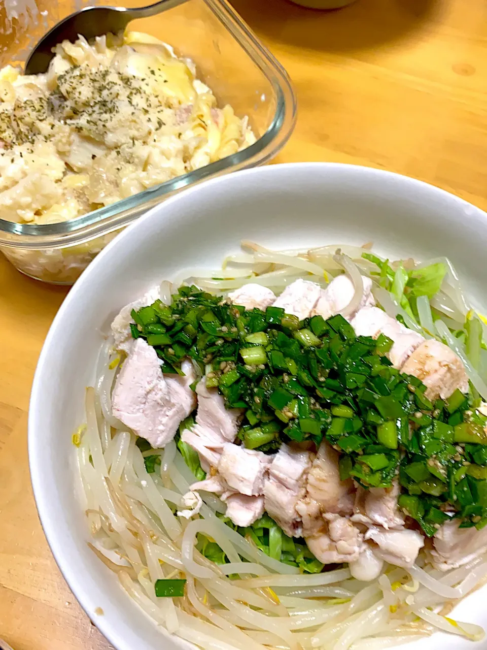 圧力鍋☆よだれ鶏とシーフードマカロニ|kay☺︎さん