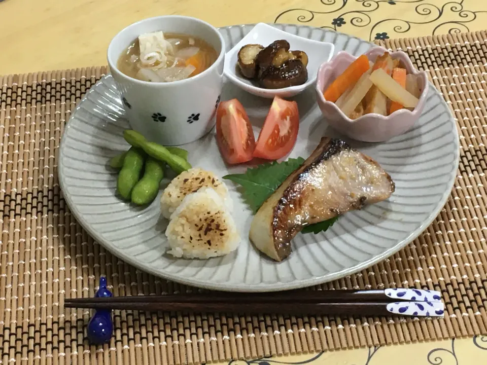 鰤の西京漬けでワンプレート～夕飯|チムニーさん