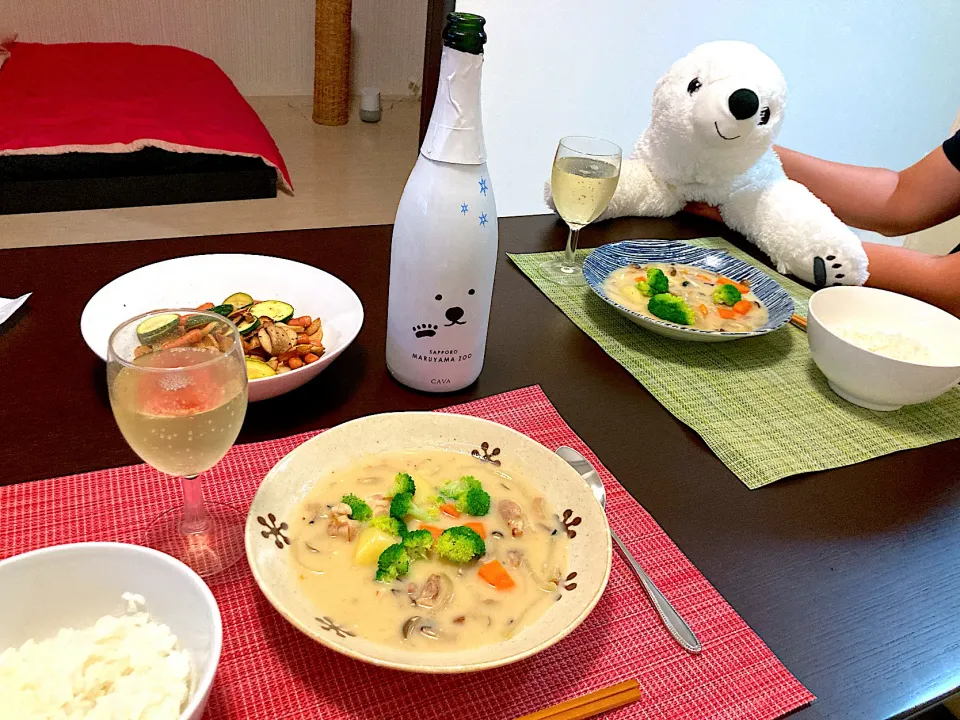 Snapdishの料理写真:彼ごはん🍳|めいこさん