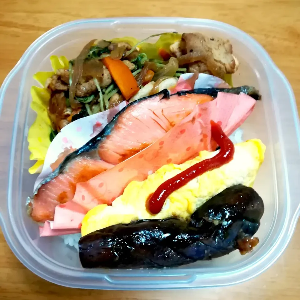 Snapdishの料理写真:夫弁当🍱|とにおさん