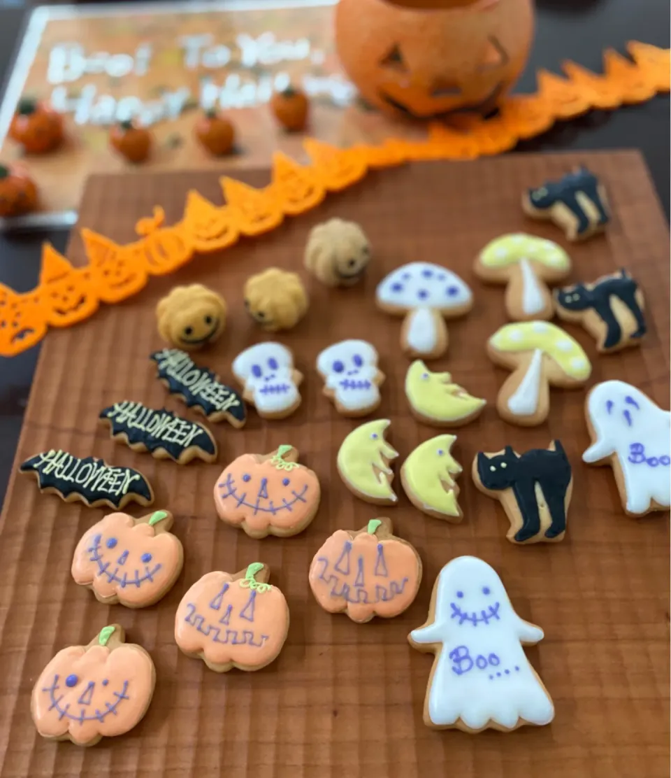 Halloween cookies 🎃|Mituさん