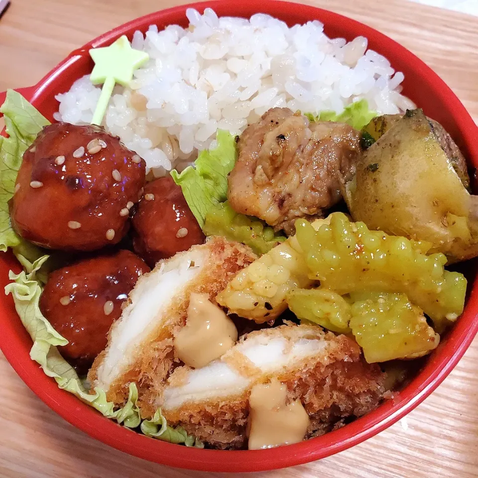 明日のお弁当🍱|Maho Sanoさん