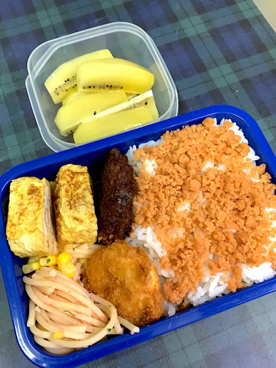 Snapdishの料理写真:今日の息子のお弁当🍱|クローバー🍀さん