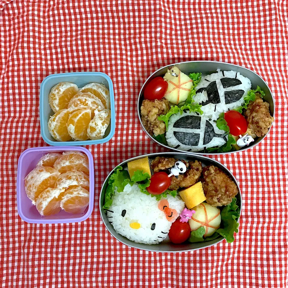 👦🏻息子弁当👧🏻娘弁当|まいまいさん