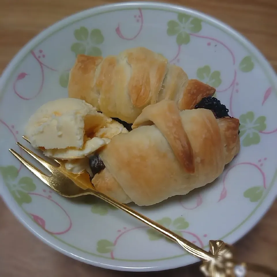 余ったパイシートで、チョコパイ✨|ゆっこさん