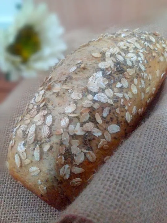 Snapdishの料理写真:pan de semillas de chia|mary35さん