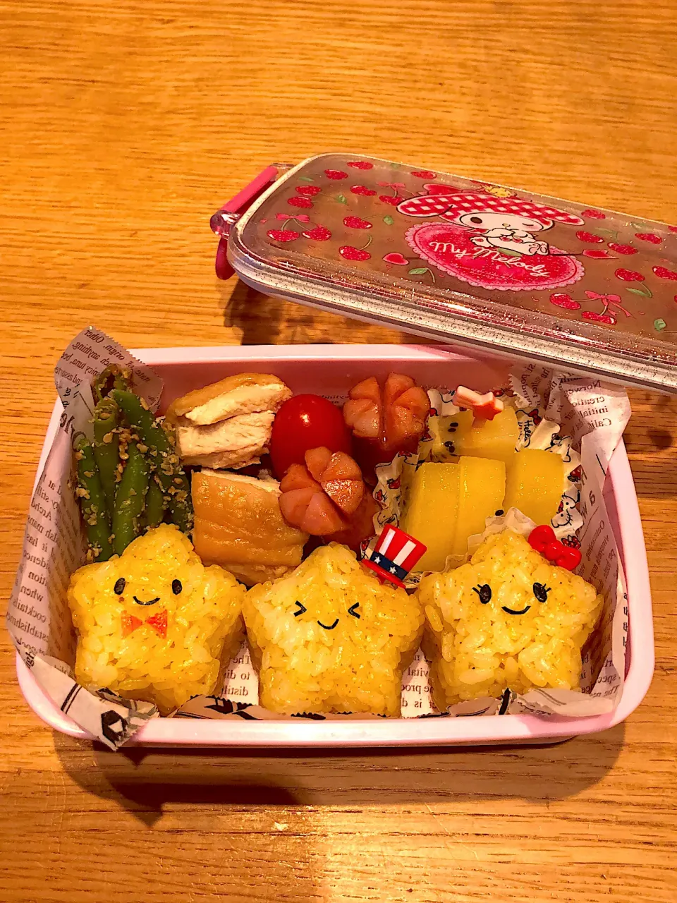 Snapdishの料理写真:お星さま弁当☆☆|はるmamaさん