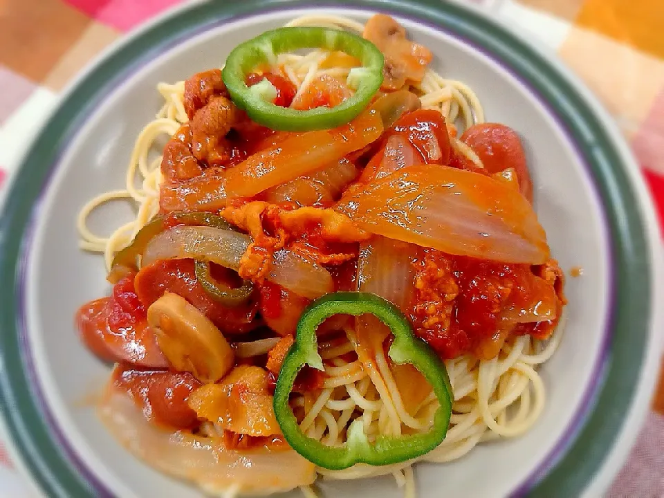 あんかけスパゲッティ風|よっしー(=^ェ^=)さん