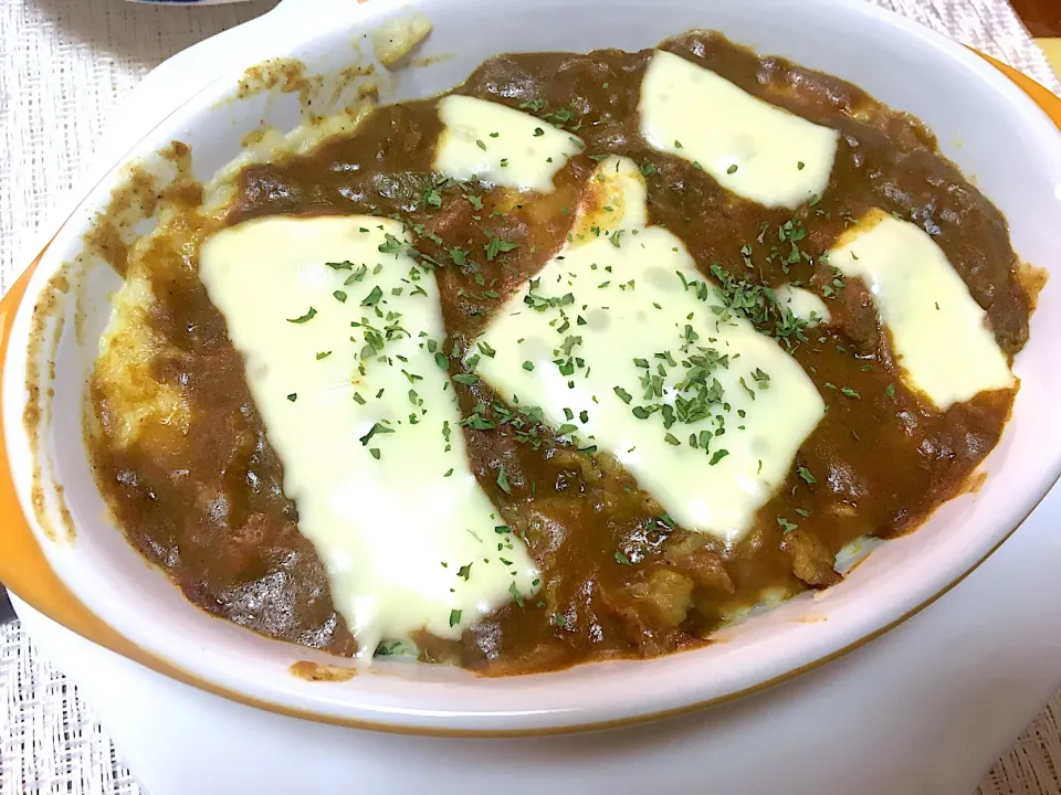 残ったカレーで美味カレードリア|RIN♡さん